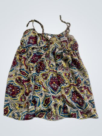 Xhilaration Paisley Spaghetti Strap Top