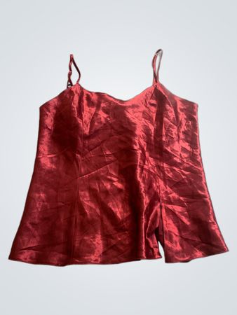 Red Satin Chemise