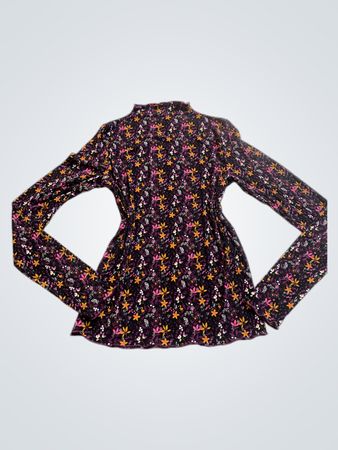 Floral Long-Sleeve Top