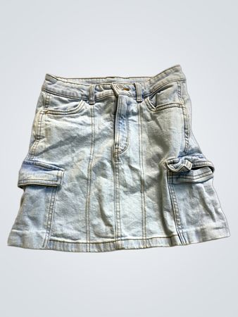 Light Blue Denim Skirt