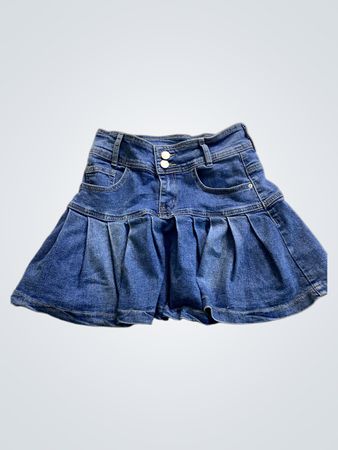 Blue Denim Skirt