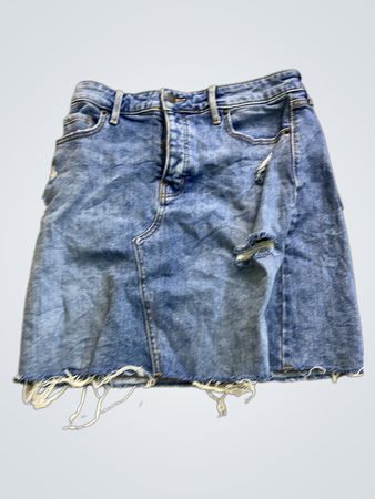 Blue Denim Skirt