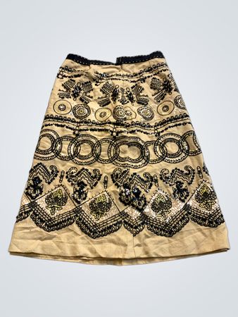 Unbranded Sequined Embroidered Mini Skirt