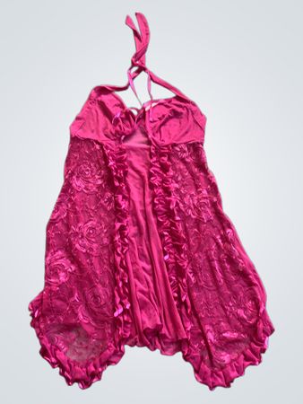 Pink Lace Chemise