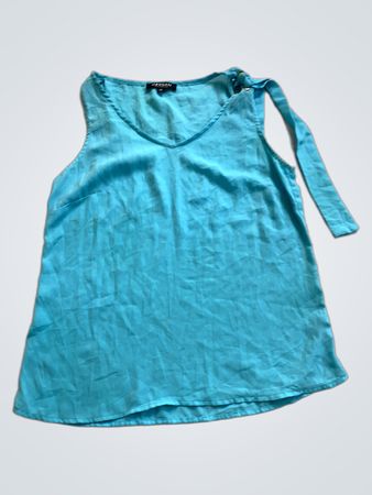Morgan de Toi Teal Sleeveless Cami Top