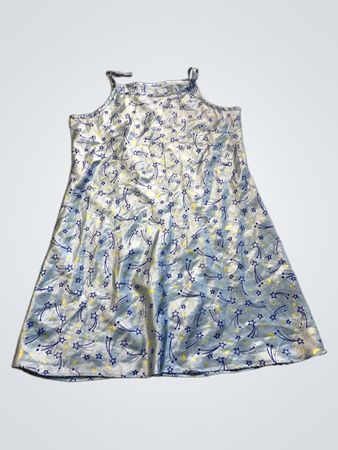 Blue Star Pattern Dress