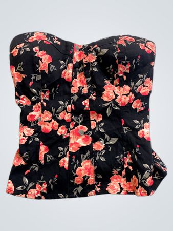 Floral Corset Top