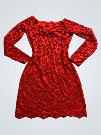 Red Lace Dress