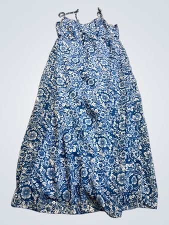 Trendyol Floral Blue Maxi Dress
