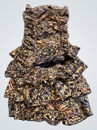 Blind Date Casual Ruffled Dress