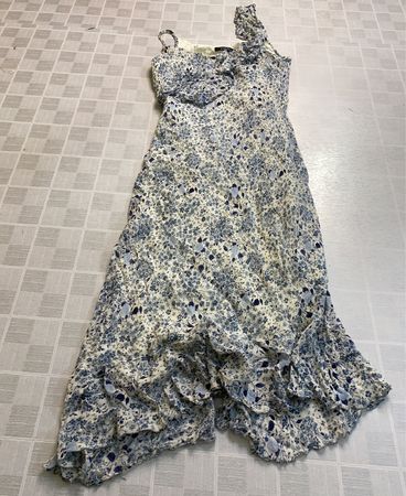 Caroll Floral Print Chiffon Dress