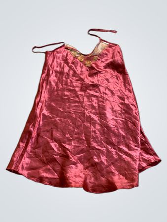 Pink Silk Dress