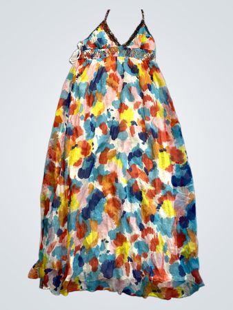 Ocean Club Floral Maxi Dress