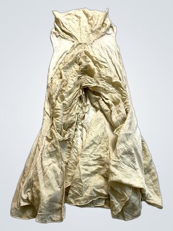 DKNY Cream Sleeveless Maxi Dress