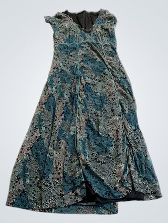 MXX Blue Patterned Dress