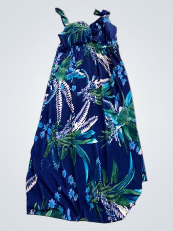 Blue Floral Dress