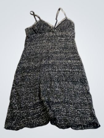Intimissimi Black Sequin Cami Dress
