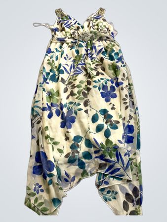 Floral Halter Neck Dress