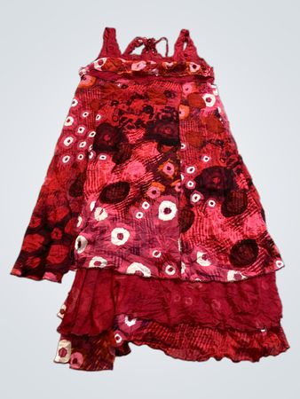 Mado et les Amours Red Floral Dress