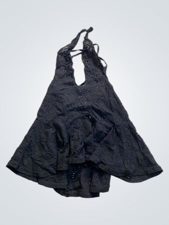 Black Halter Neck Dress