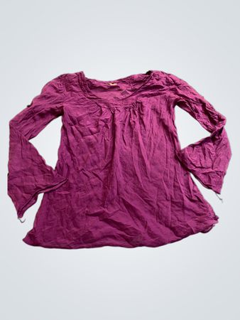 Zinka Purple Long-Sleeve Top