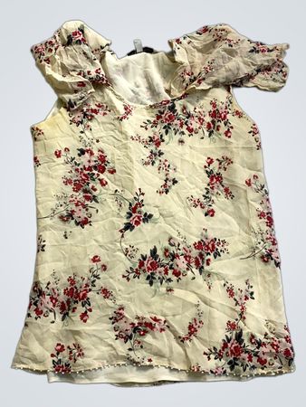 Laura Ashley Floral Sleeveless Blouse