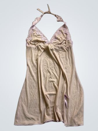 Pink Lace Nightgown