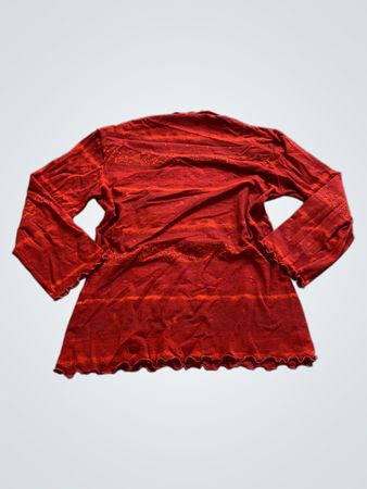 Red Long-Sleeve Shirt