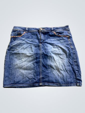 Blue Denim Skirt