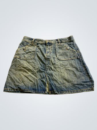 Context Denim Skirt