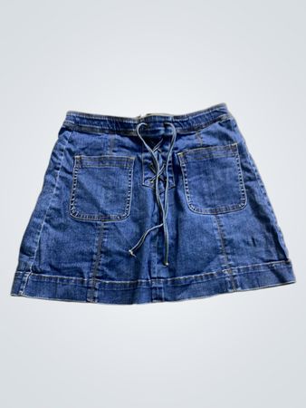 Blue Denim Skirt