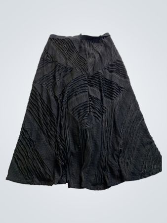 Black Pleated Skirt