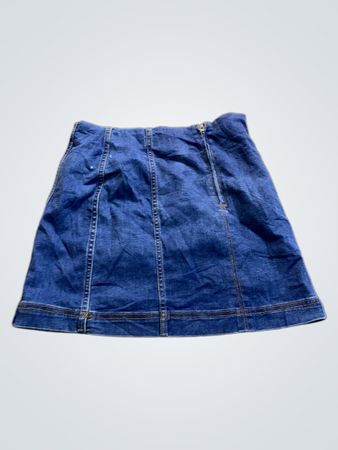 Blue Denim Skirt