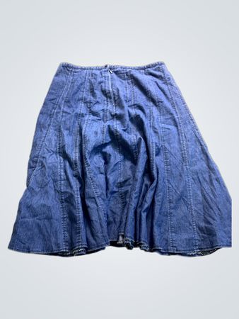 Blue Denim Skirt