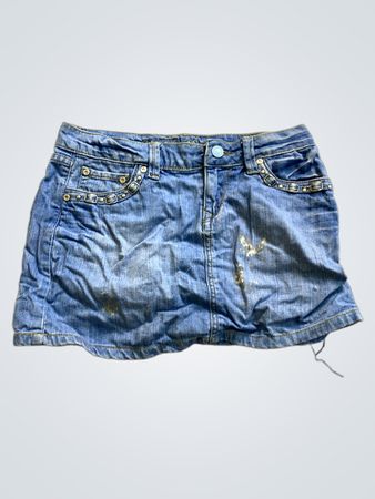 Blue Denim Skirt