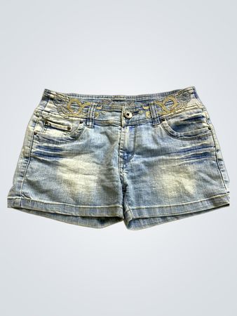 Light Blue Denim Shorts
