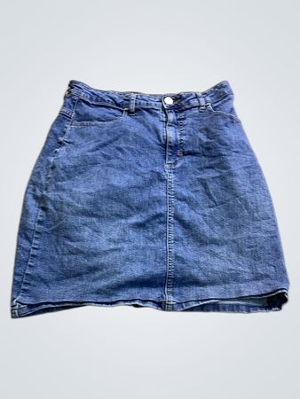 Blue Denim Skirt