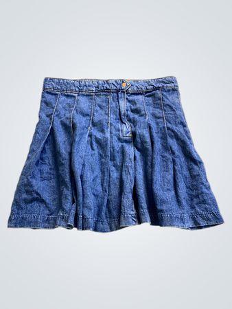 Blue Denim Skirt