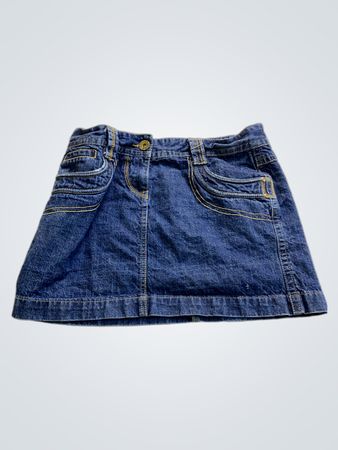 Blue Denim Skirt