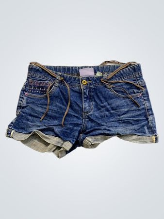 Blue Denim Shorts