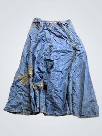 Blue Denim Skirt