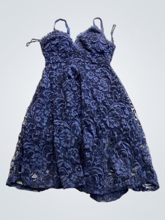 Blue Lace Dress