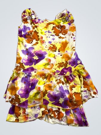 Floral Ruffled Dress