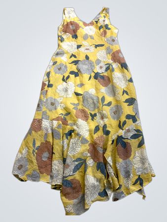 Yellow Floral Dress