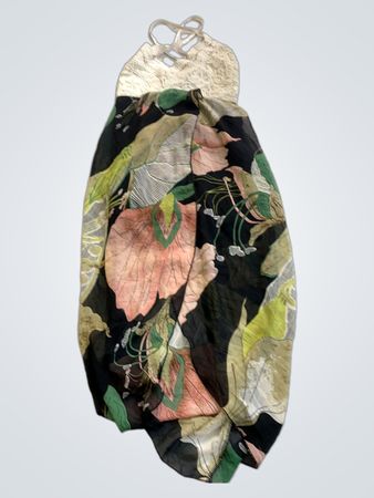 Floral Halter Neck Dress