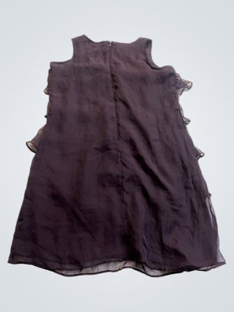 Black Ruffled Dress