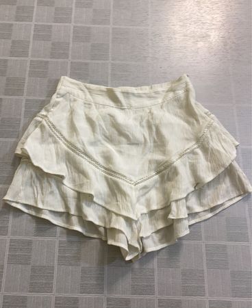 Bershka Ruffled Mini Skirt