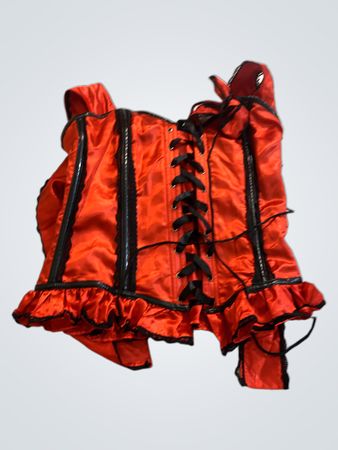 Red Satin Corset