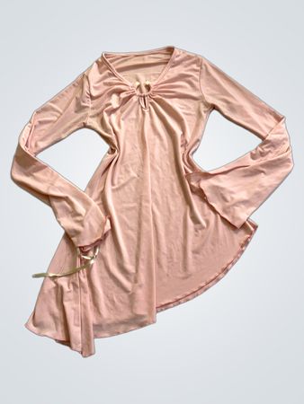 Pink Long-Sleeve Top