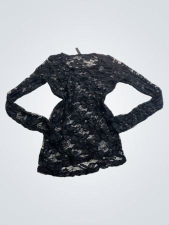Black Lace Top